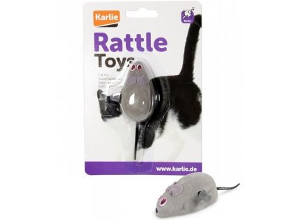 Karlie Hračka kočka Myš natahovací
