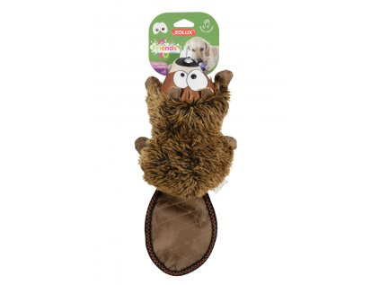 Hračka pes HECTOR BEAVER FRIENDS plyš hnědá 24cm Zolux