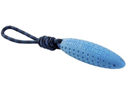 Hračka pre psa ZEPPELIN MINI plávajúca z TPR modrá Kiwi