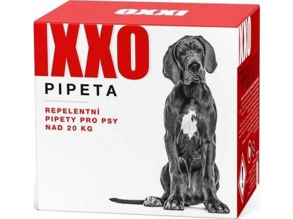 IXXO pipeta pro psy od 20kg 6x10ml