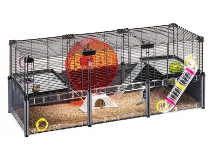 FERPLAST Klec MULTIPLA HAMSTER Large s výbavou křeček