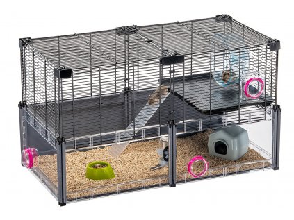 FERPLAST Klec MULTIPLA HAMSTER s výbavou křeček