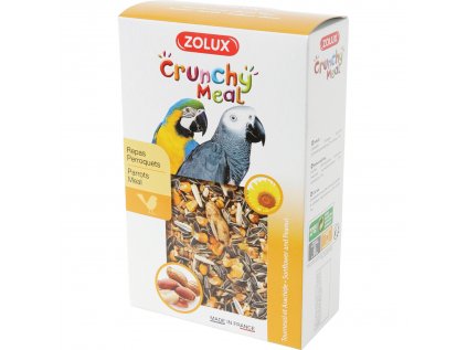 Krmivo pro ptáky CRUNCHY MEAL Parrot 600g Zolux