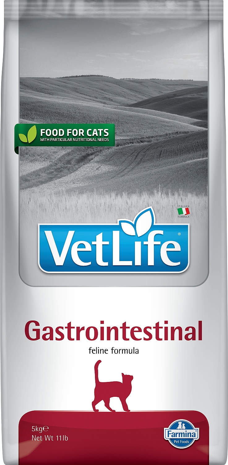 Vet Life Natural CAT Gastro-Intestinal 10kg | ZooAqua, s.r.o