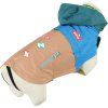 Zolux Vintage Dog Raincoat Blue 60cm