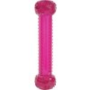 Hračka pes kost TPR POP STICK 25cm růžová Zolux