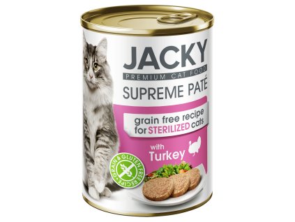 597282 Jacky steril macska konzerv pástétom pulyka400g