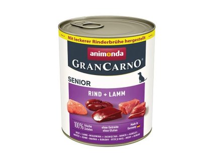 GRANCARNO Senior - hovädzie a jahňacie 800 g