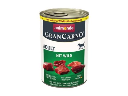 GRANCARNO Adult - so zverinou 400g