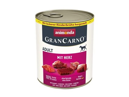 GRANCARNO Adult - so srdcom 800g