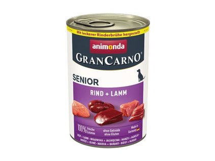 GRANCARNO Senior - hovädzie jahňacie 400g