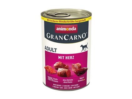 GRANCARNO Adult - so srdcom 400g