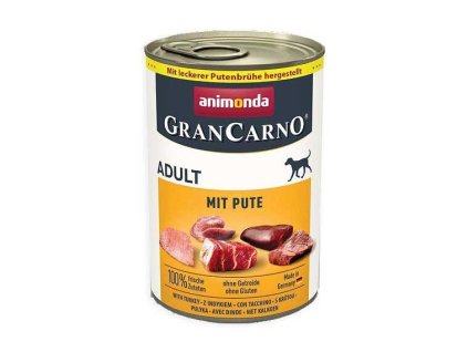 GRANCARNO Adult - s morčacím mäsom 400g