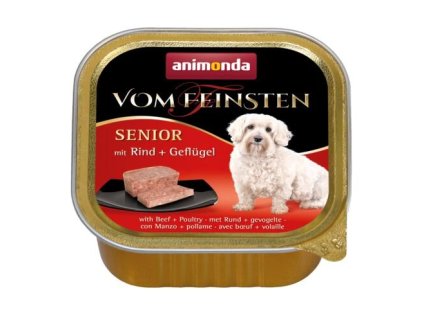 ANIMONDA paštéta SENIOR – hovädzie, kuracie pre psov 150g