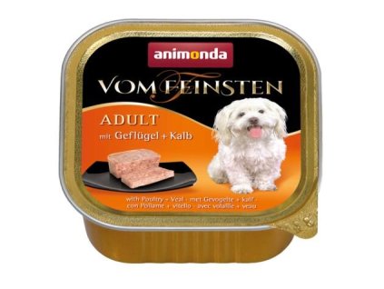 ANIMONDA paštéta ADULT – hydina, teľacie pre psov 150g