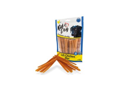 KIDDOG kuracie mäkké pásiky 250g