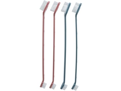 Plastové zubné kefky (4 ks)