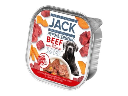 598661 Jack hipoallergén pástétom 150g marhahús édesburgonyával