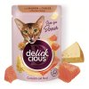 Kapsicka DELICKCIOUS™ ADULT CAT s lososom a syrom v kremovej polievke 85g