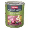 GRANCARNO Superfoods - hovädzie, cvikla, černice, púpava 800 g