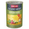 GRANCARNO Superfoods - kuracie, špenát, maliny, tekvicové semienka 400g