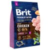 Brit Premium by Nature granuly Junior S kuracie 3kg