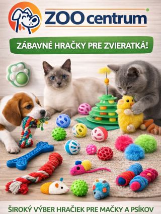 Široký výber hračiek pre mačičky, psíky, vtáčiky a hlodavce nájdeš u nás na zoocentrum.net 🐕🐈‍⬛🐿️🐦‍⬛
