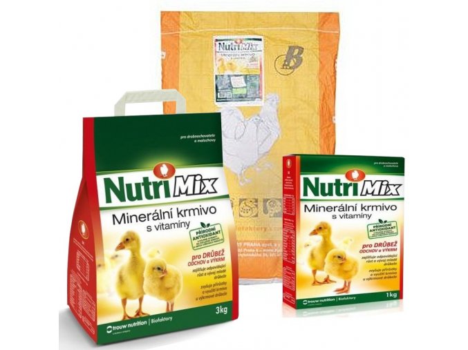 Nutri Mix pro drůbež, výkrm a odchov, 1 kg