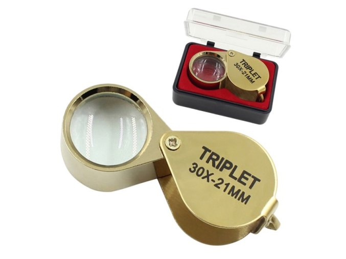 Tragbare 30X Power 21mm Jewelers Lupe Gold Auge Lupe Schmuck Store Niedrigsten Preis Lupe mit Exquisite.jpg 640x640