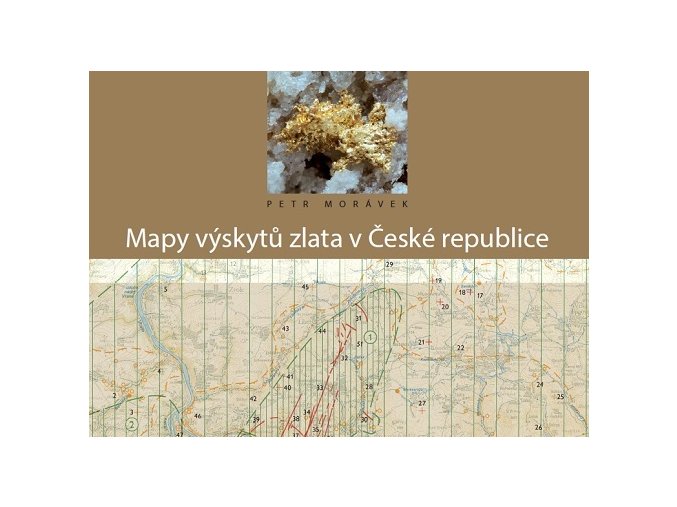 mapy vyskytu zlata v cr