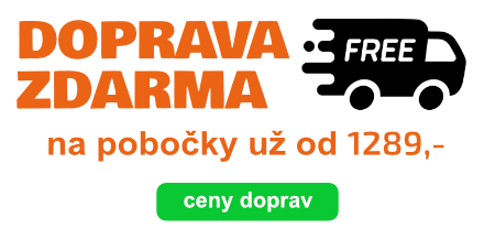 doprava zdarma na pobočky levně