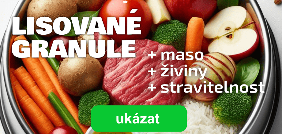 granule lisované za studena