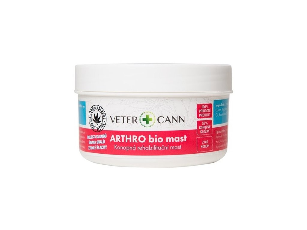 ARTHRO bio konopná mast 100ml