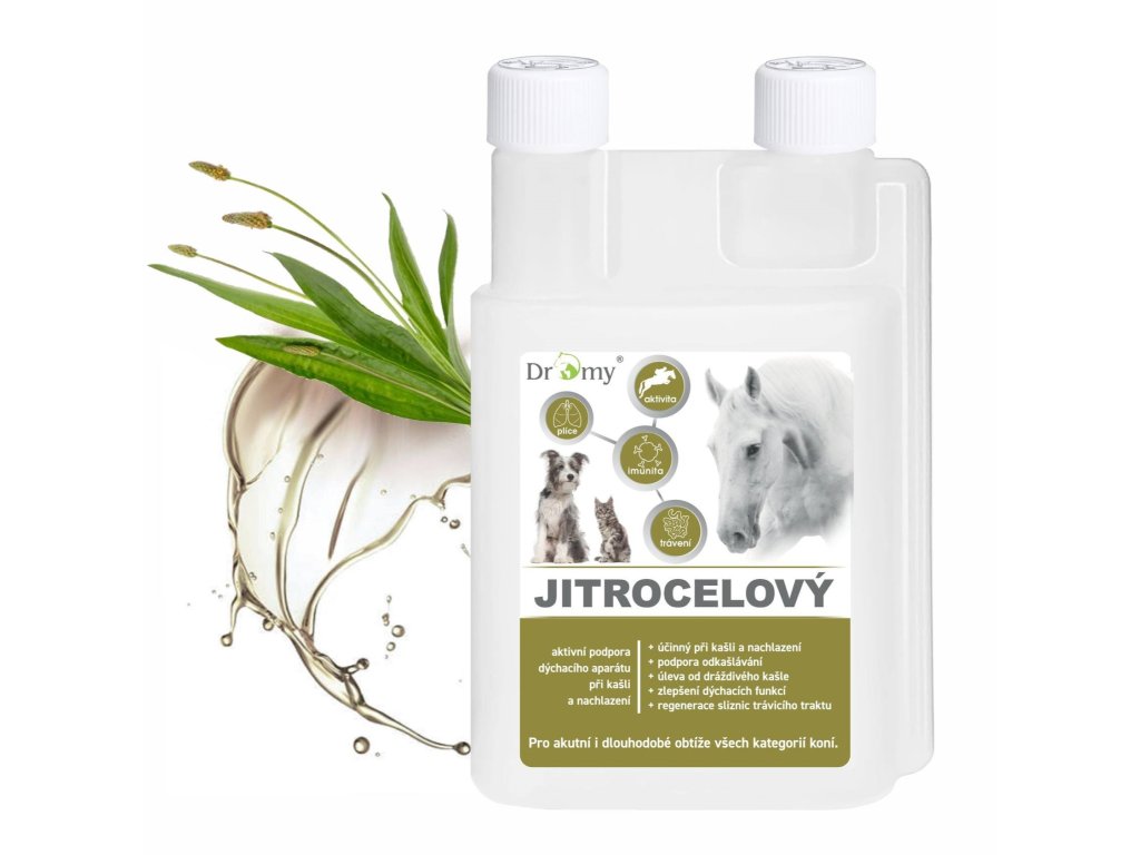 jitrocelový sirup pro koně
