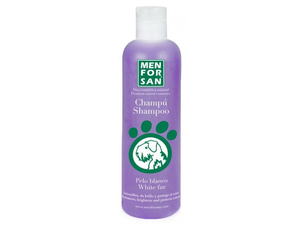 Menforsan šampon pro psy pro zesvětlení bílé srsti 300 ml