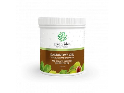 green idea kastanovy gel 250ml