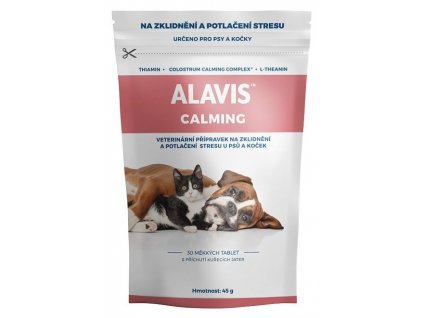 ALAVIS Calming přípravek na zklidnění pro psy a kočky