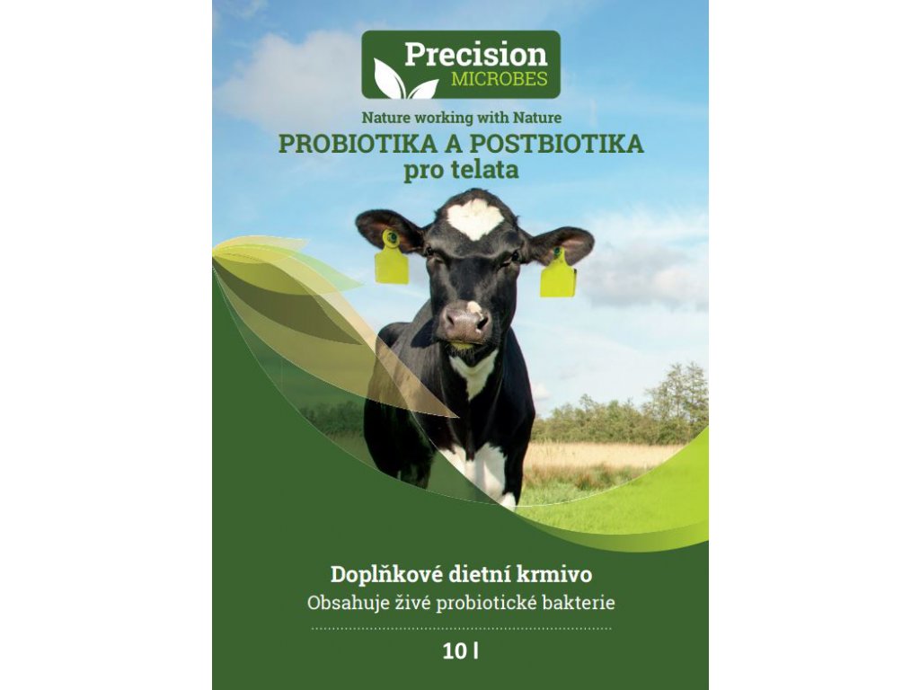 Precision MICROBES PM probiotika a postbiotika pro telata balení: 10 l
