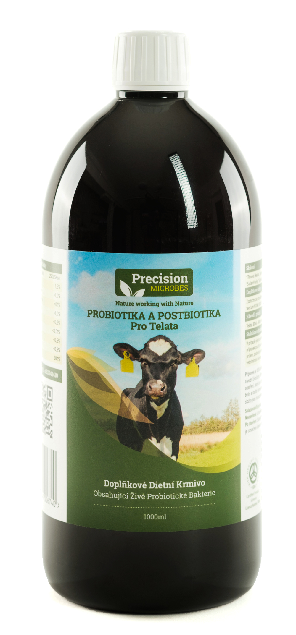 Precision MICROBES PM probiotika a postbiotika pro telata balení: 1000 ml