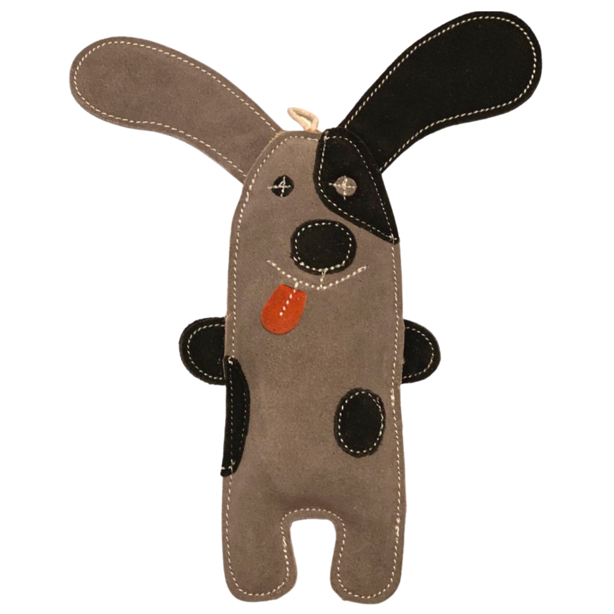 PAFDOG Pejsek Willy hračka pro psy z kůže a juty 32cm