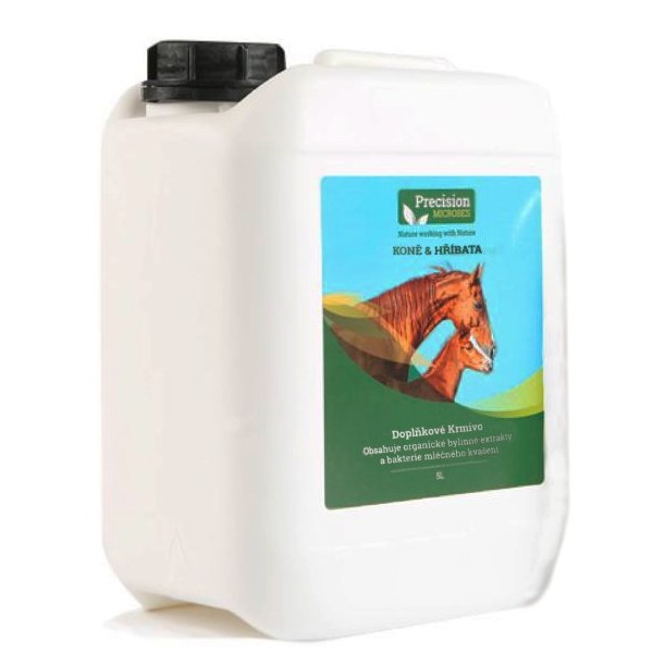 Precision MICROBES PM postbiotika pro koně a hříbata 5l