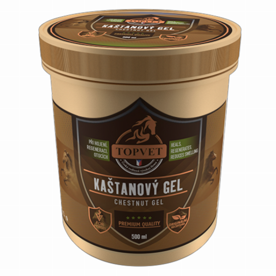 Topvet Kaštanový gel pro koně 500ml