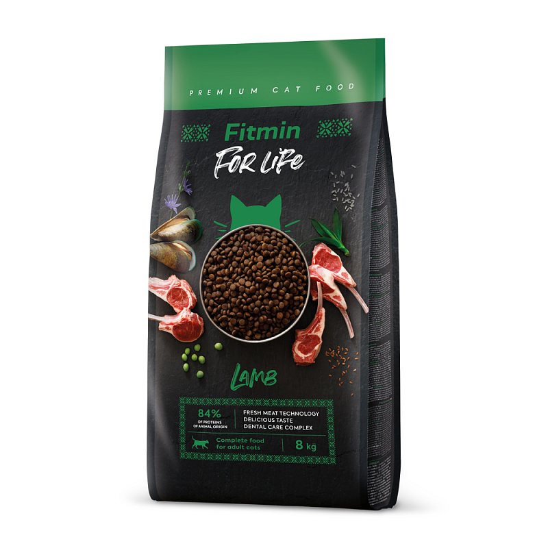 Fitmin FFL Lamb krmivo pro kočky Hmotnost: 8 kg
