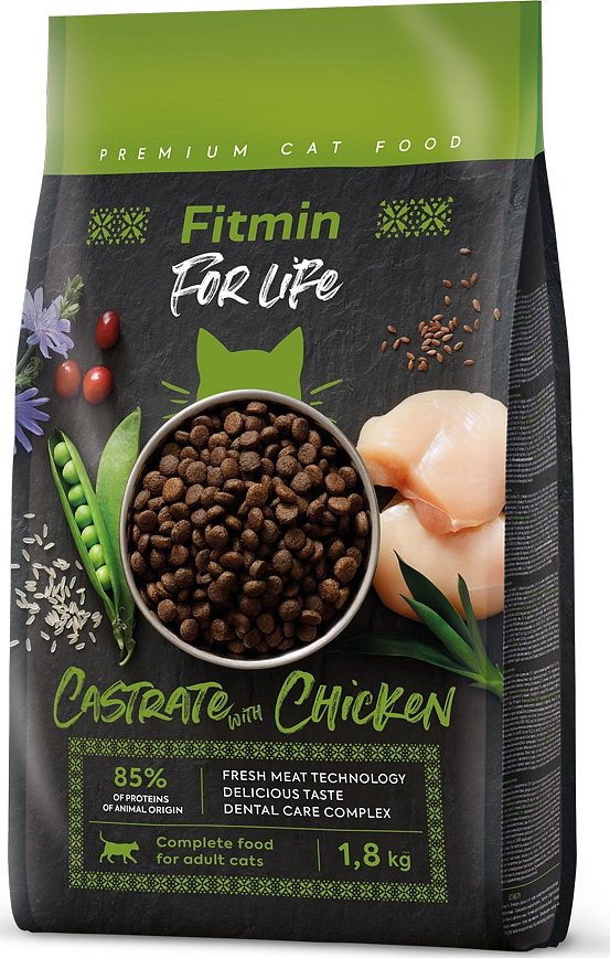 Fitmin FFL Castrate chicken krmivo pro kočky balení: 1,8 kg