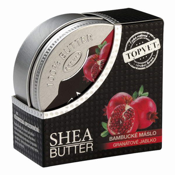 Topvet Bambucké máslo (Shea butter) s granátovým jablkem 100ml