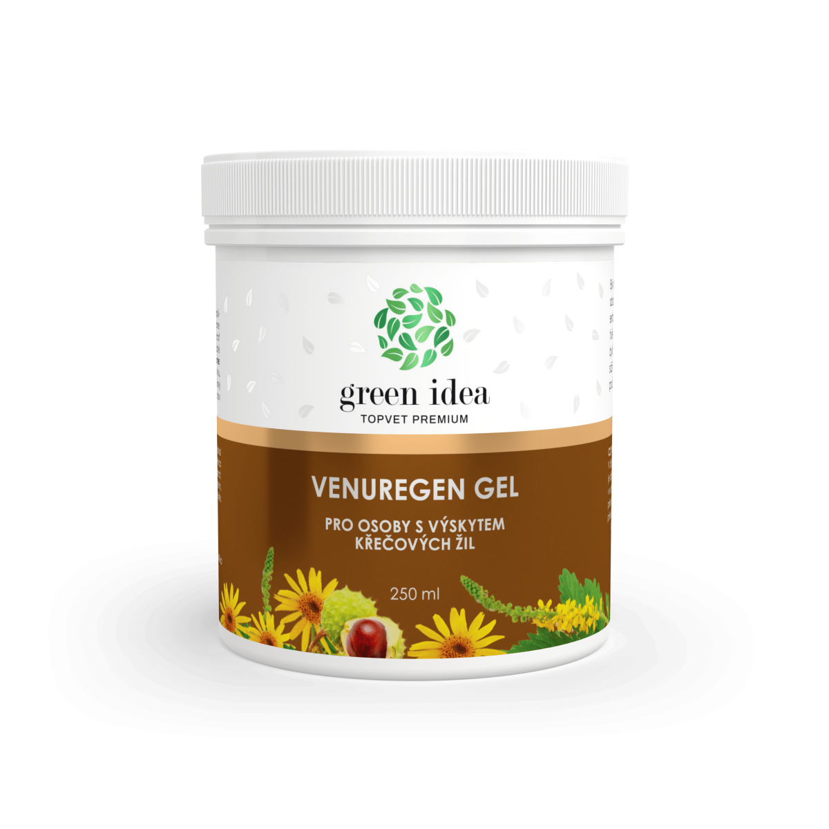Topvet green idea Venuregen masážní gel 250ml