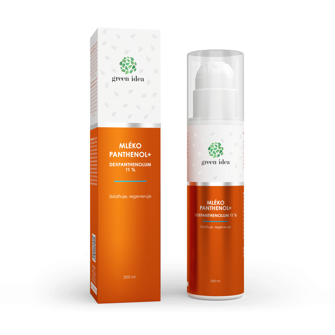 Green idea Panthenol+ mléko 11% 200ml