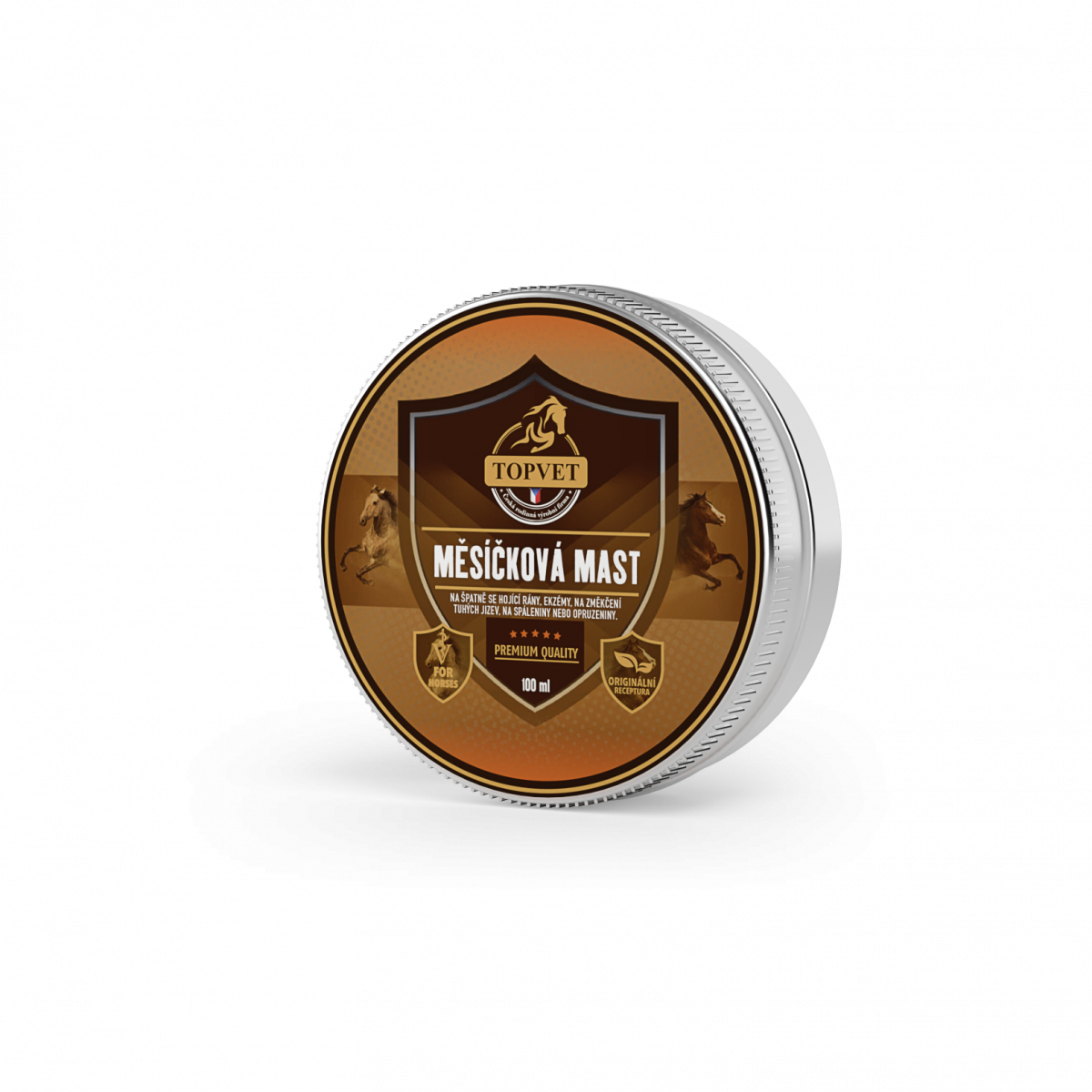 Topvet Měsíčková mast pro koně 100ml