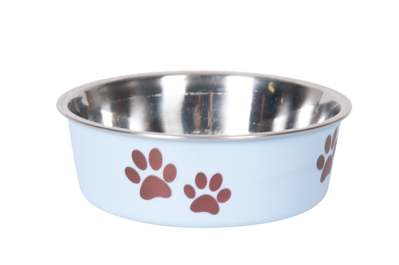 Miska nerezová s plastovým opláštěním modrá 14cm 450ml