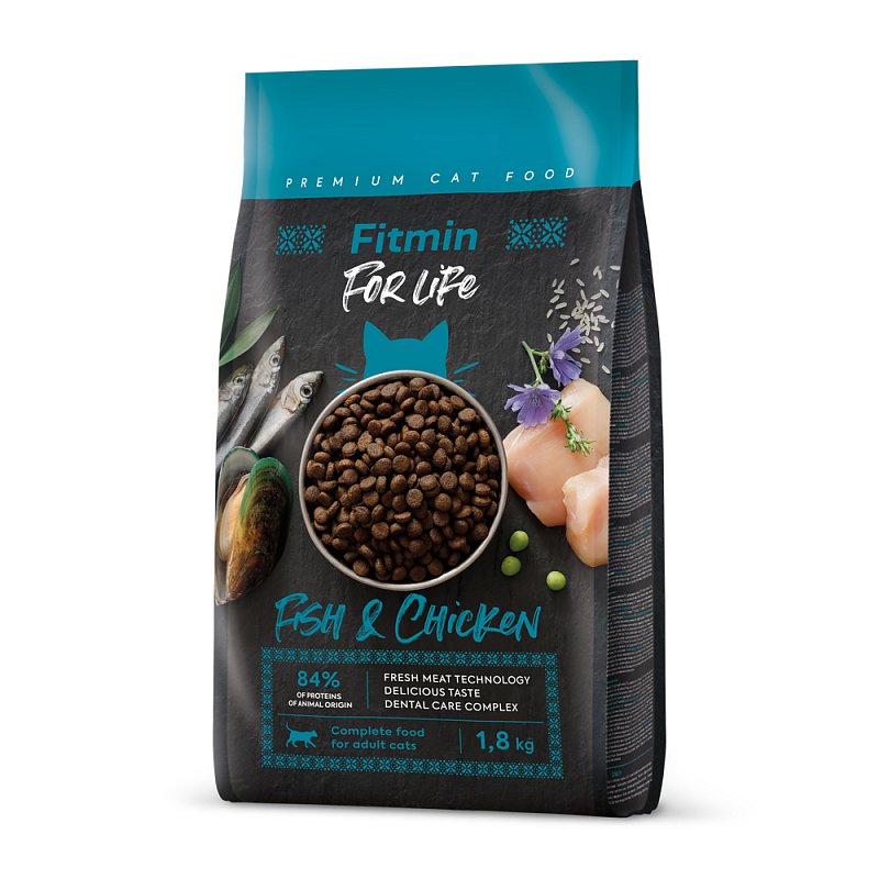 Fitmin FFL Adult Fish and Chicken 1,8 kg